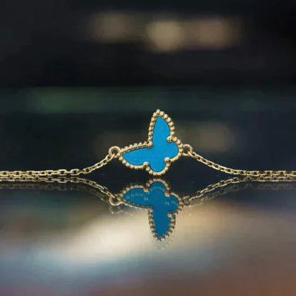 [Kismet Jewels ]BUTTERFLY TURQUOISE BUTTERFLY BRACELET
