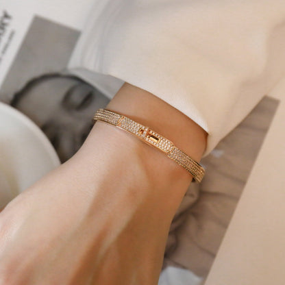 [Kismet Jewels ]KELLY BRACELET DIAMOND PAVED
