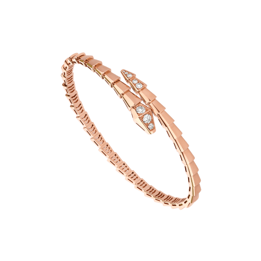 [Kismet Jewels ]SERPENTI BRACELET DIAMONDS PINK GOLD