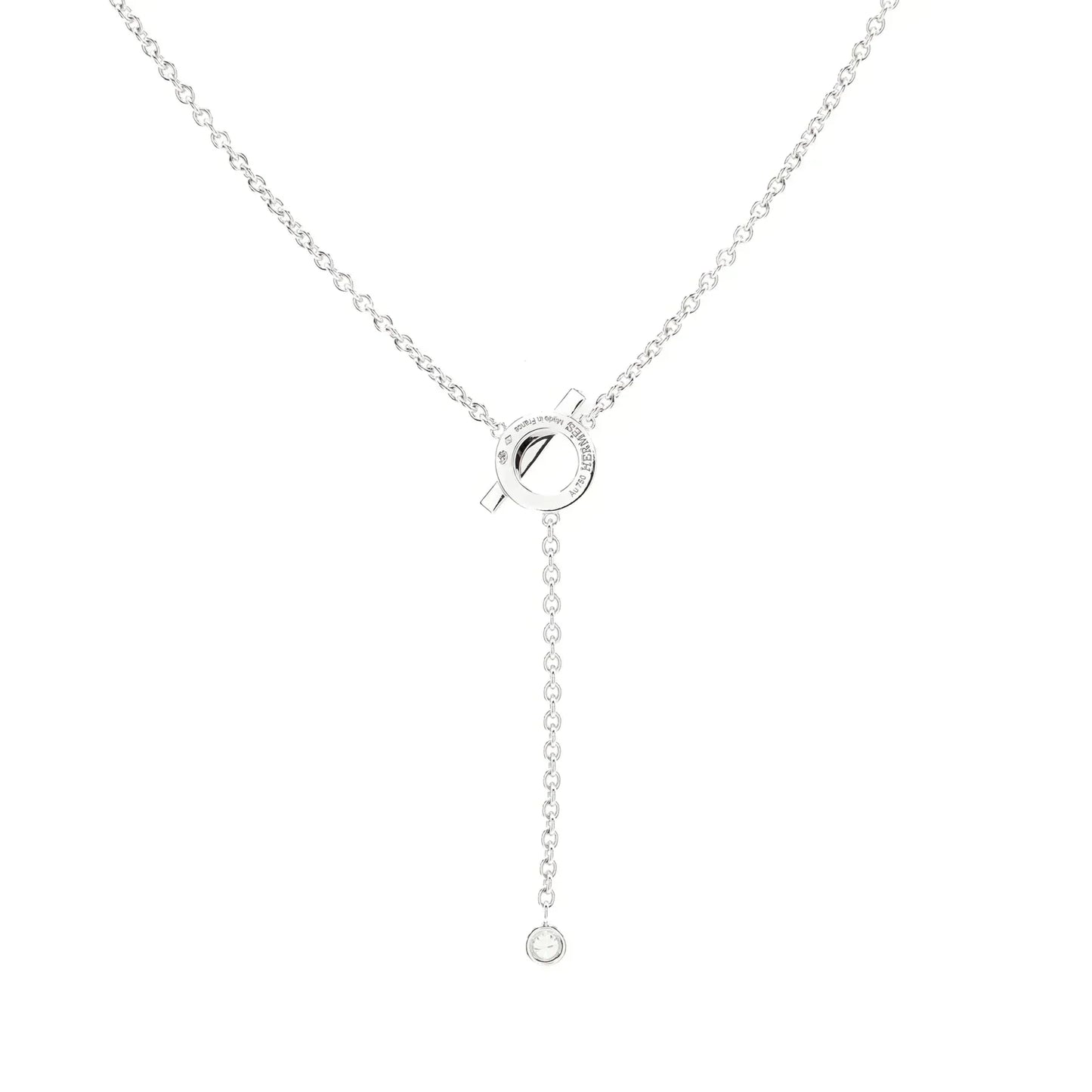 [Kismet Jewels ]FINESSE SILVER DIAMOND NECKLACE