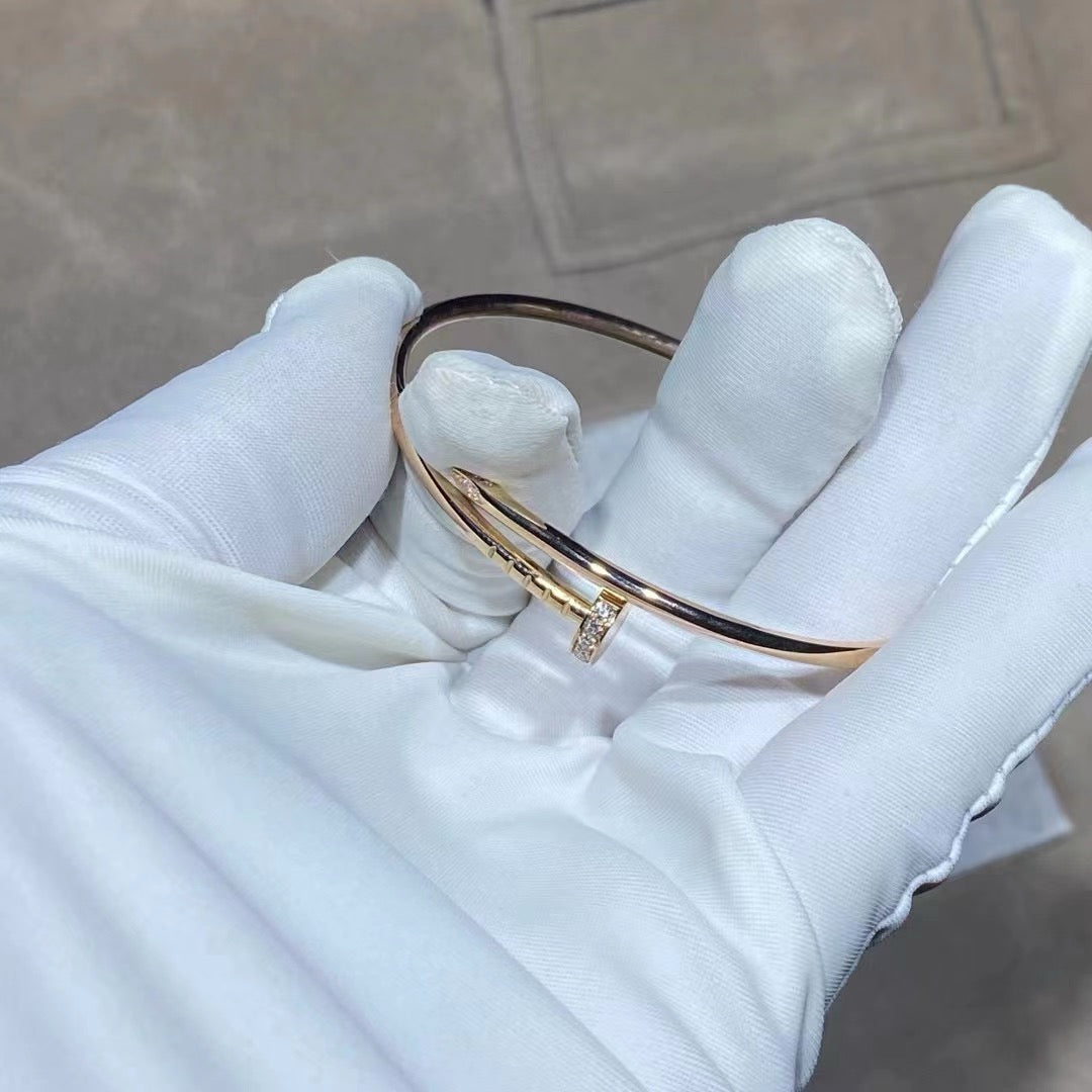 [Kismet Jewels ]JUSTE BRACELET 2.5MM DIAMONDS