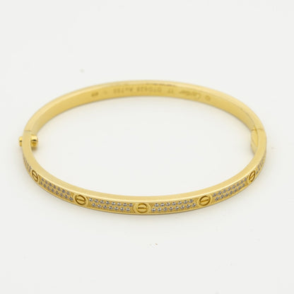 [Kismet Jewels ]LOVE BRACELET 3.65MM DIAMOND-PAVED