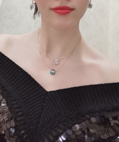 [Kismet Jewels ]JEUX DE ROSE GOLD DIAMOND NECKLACE