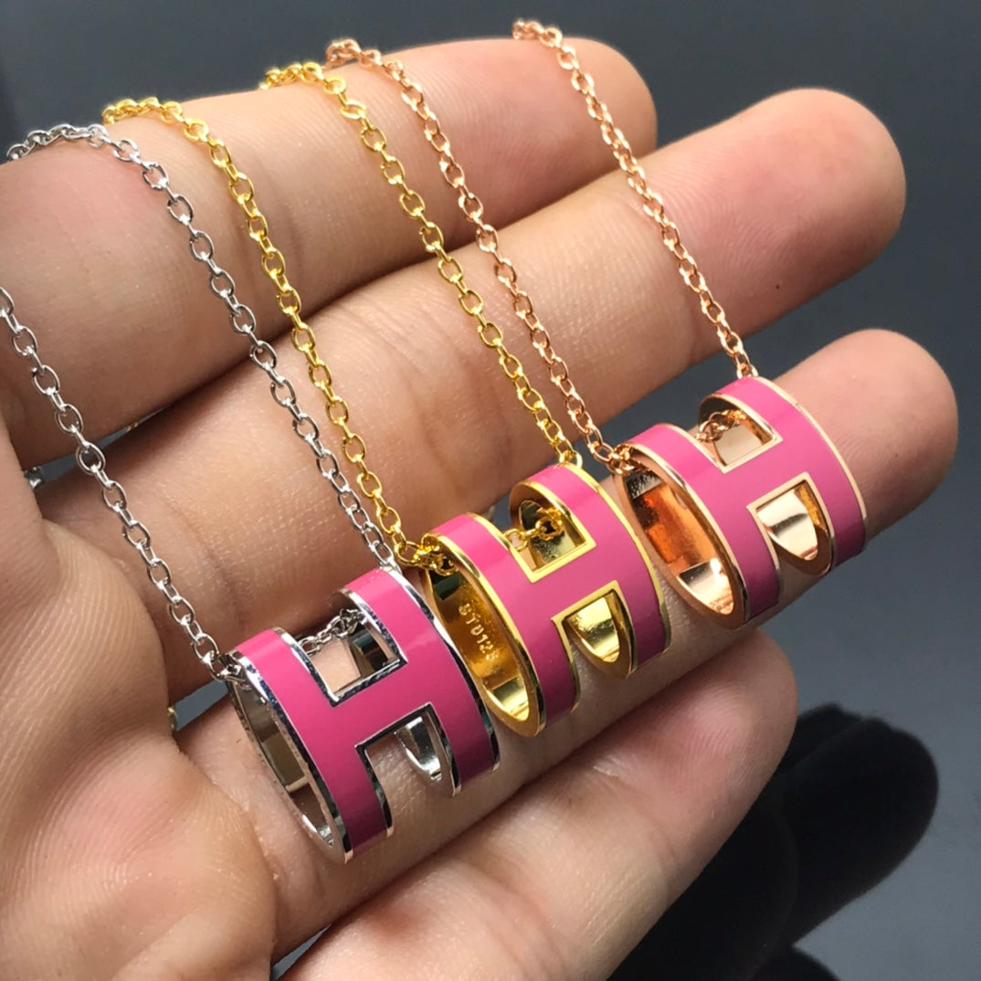 [Kismet Jewels ]H NECKLACE PINK