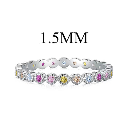 [Kismet Jewels ]Radiant Sparkling Round Cut Daily Ring