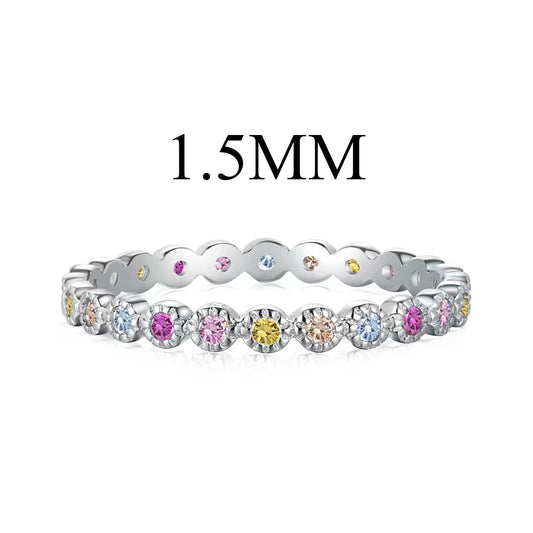 [Kismet Jewels ]Radiant Sparkling Round Cut Daily Ring