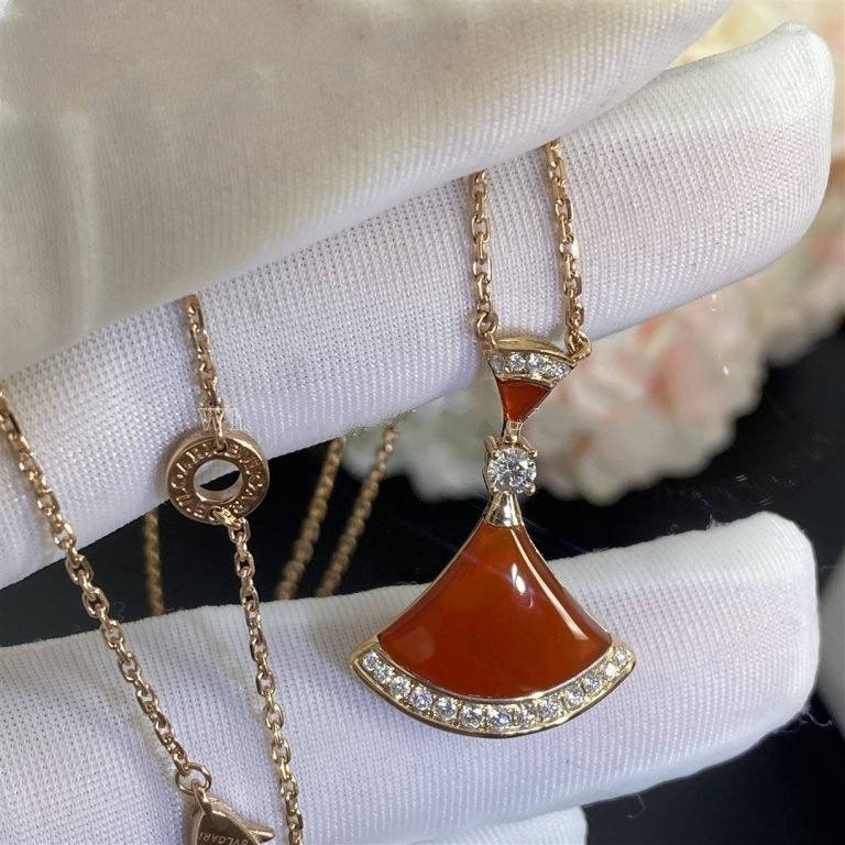 [Kismet Jewels ]DREAM NECKLACE CARNELIAN DIAMOND