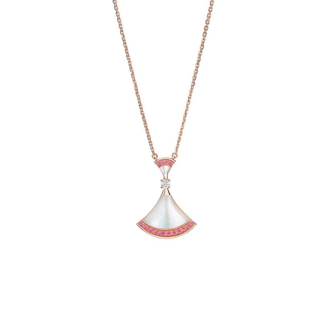 [Kismet Jewels ]DREAM NECKLACE MOP PINK DIAMOND