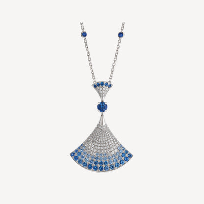 [Kismet Jewels ]DREAM NECKLACE AGATE SILVER DIAMOND