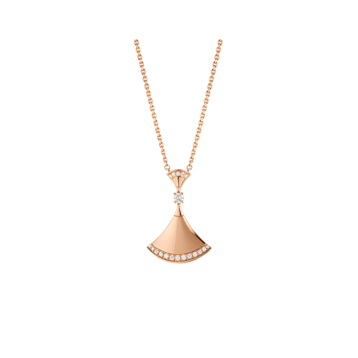 [Kismet Jewels ]DREAM NECKLACE PINK GOLD DIAMOND