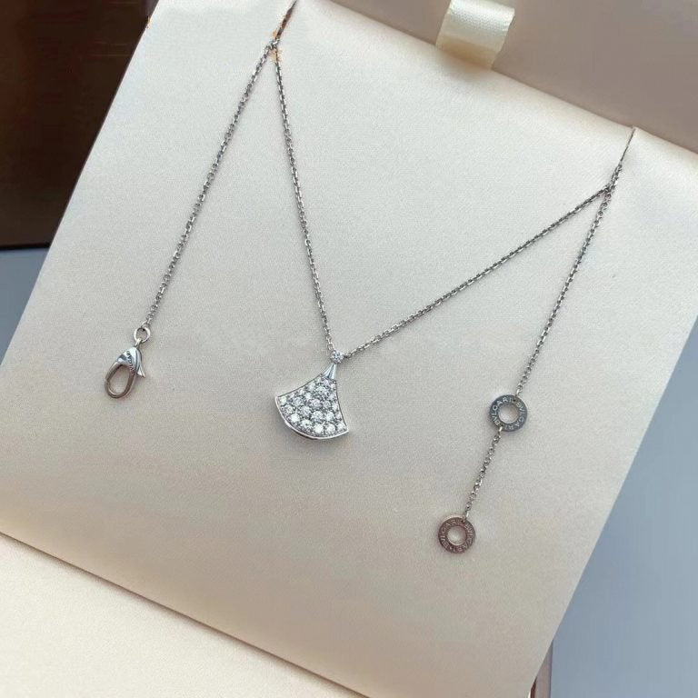 [Kismet Jewels ]DREAM NECKLACE SILVER DIAMOND