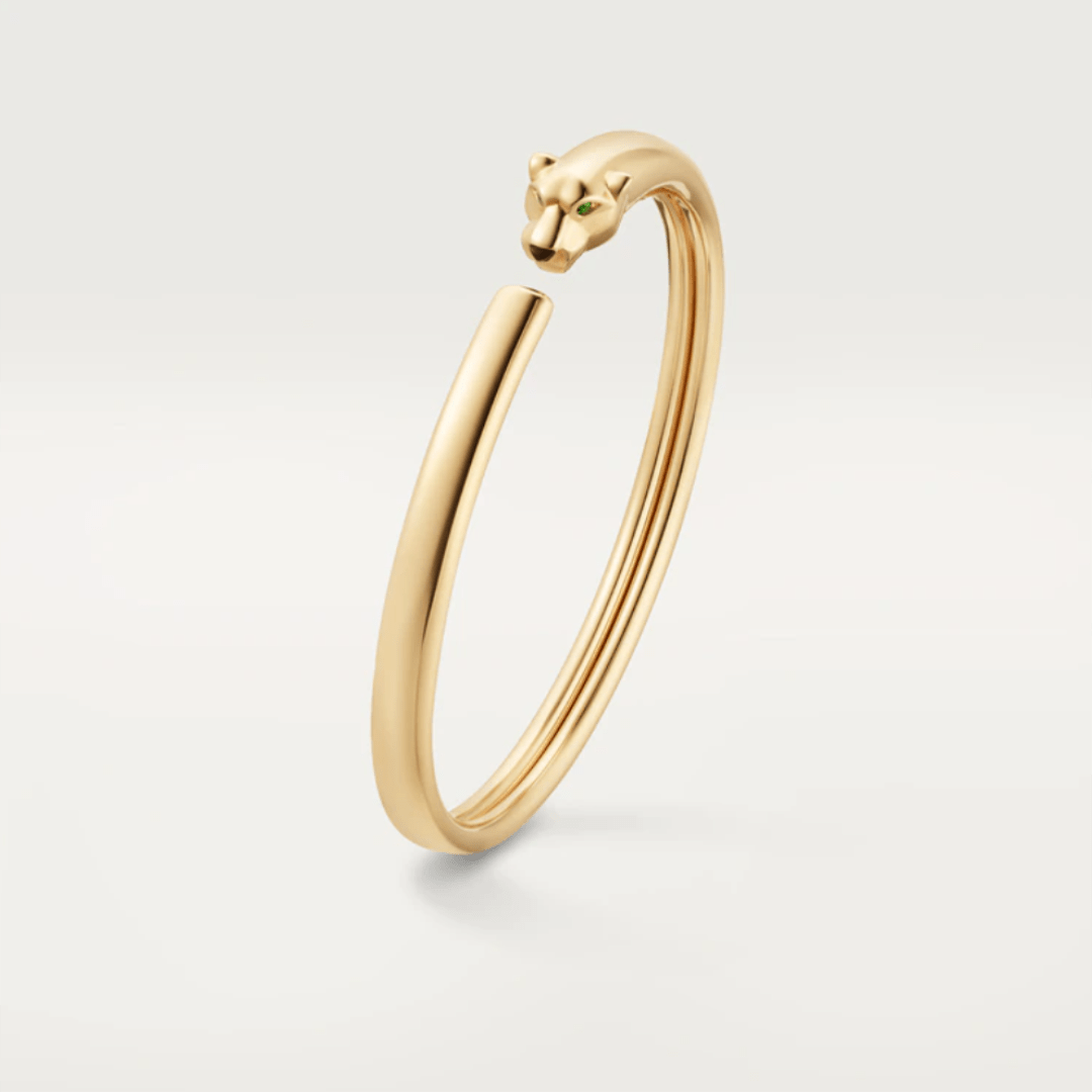 [Kismet Jewels ]PANTHERE GOLD OPEN BRACELET