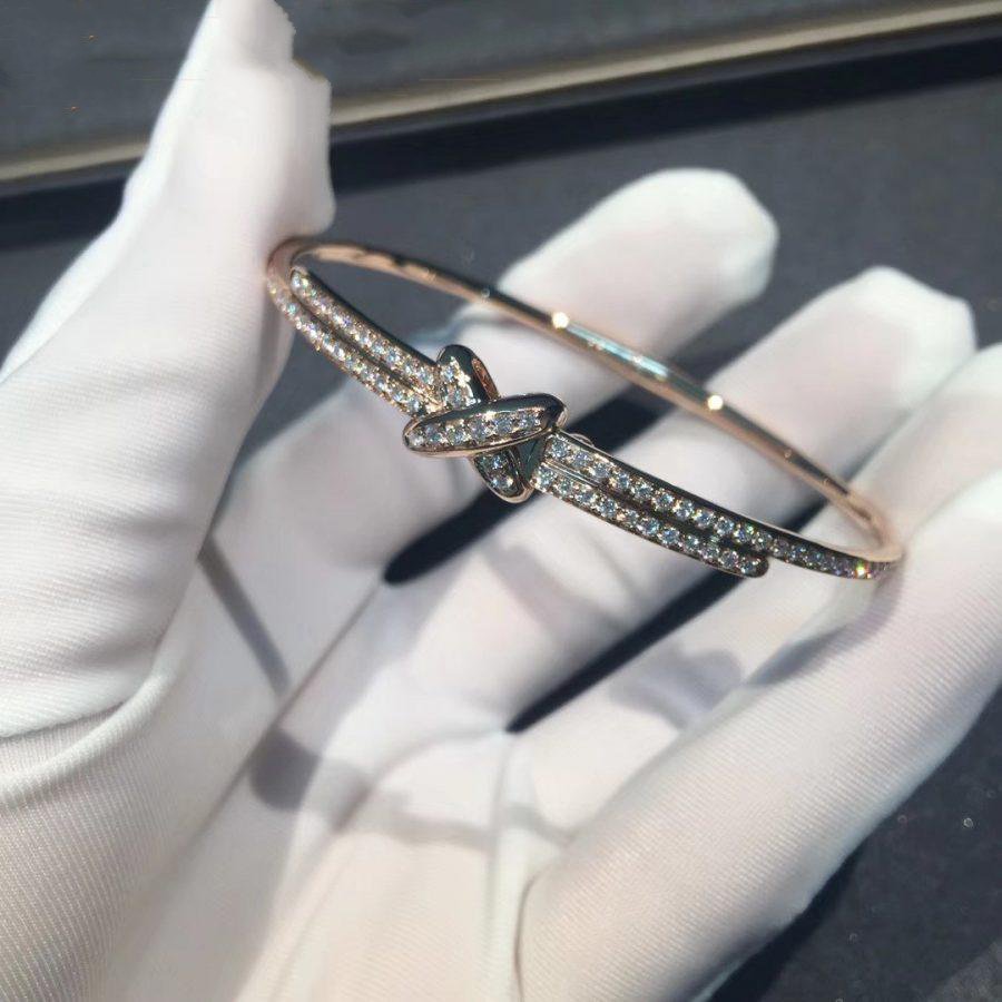 [Kismet Jewels ]JEUX DE BRACELET DIAMONDS PINK GOLD