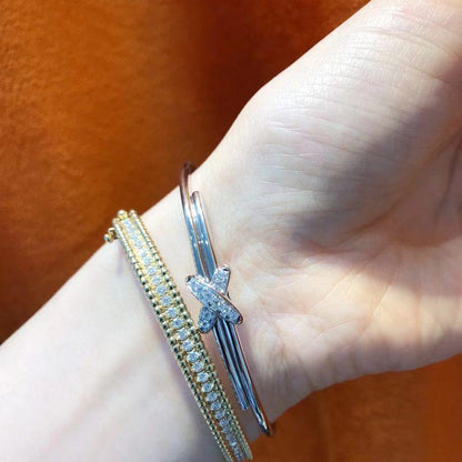 [Kismet Jewels ]JEUX DE BRACELET SILVER DIAMONDS