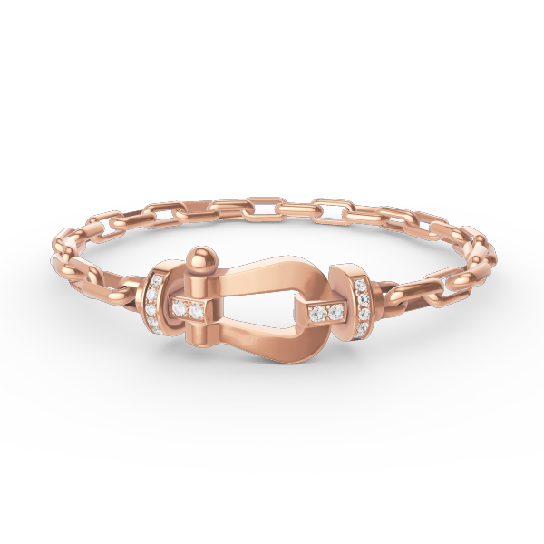 [Kismet Jewels ]FORCE LARGE HORSESHOE CLASP  METAL BRACELET