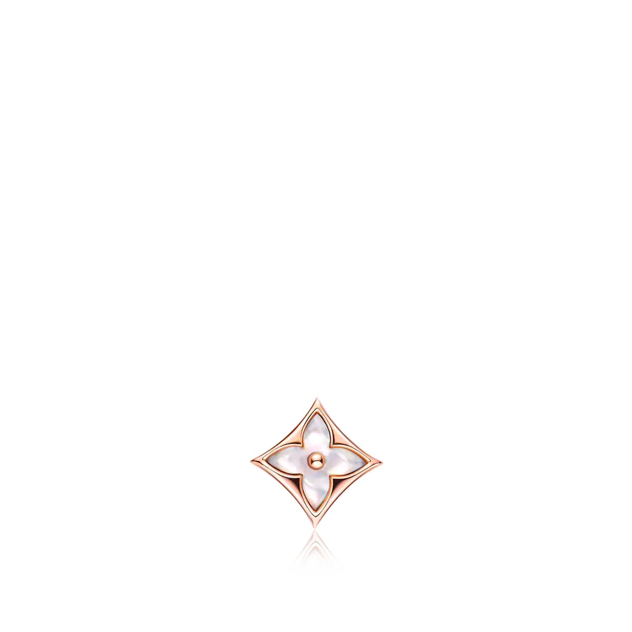 [Kismet Jewels ]STAR MOP PINK GOLD EARRINGS