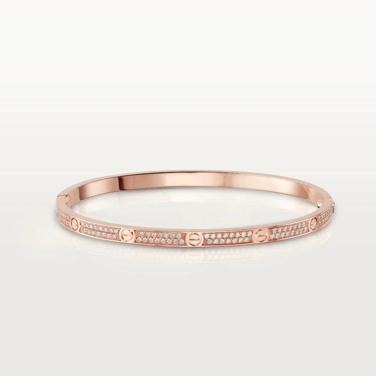 [Kismet Jewels ]LOVE BRACELET 3.65MM DIAMOND-PAVED