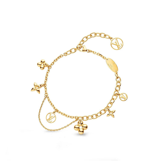 [Kismet Jewels ]BLOOMING PINK GOLD MOP BRACELET