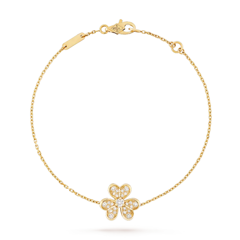 [Kismet Jewels ]FRIVOLE GOLD FLOWER DIAMOND BRACELET
