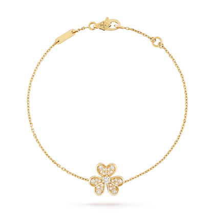 [Kismet Jewels ]FRIVOLE GOLD FLOWER DIAMOND BRACELET