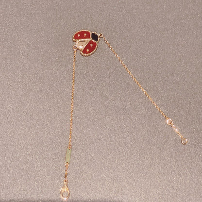 [Kismet Jewels ]LUCKY SPRING 1 MOTIF PINK GOLD BRACELET