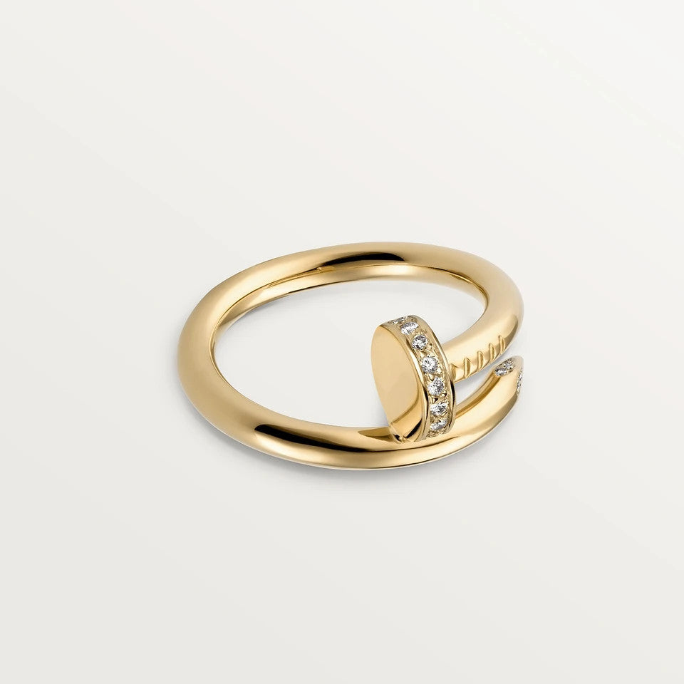 [Kismet Jewels ]JUSTE RING 2.65MM GOLD DIAMOND